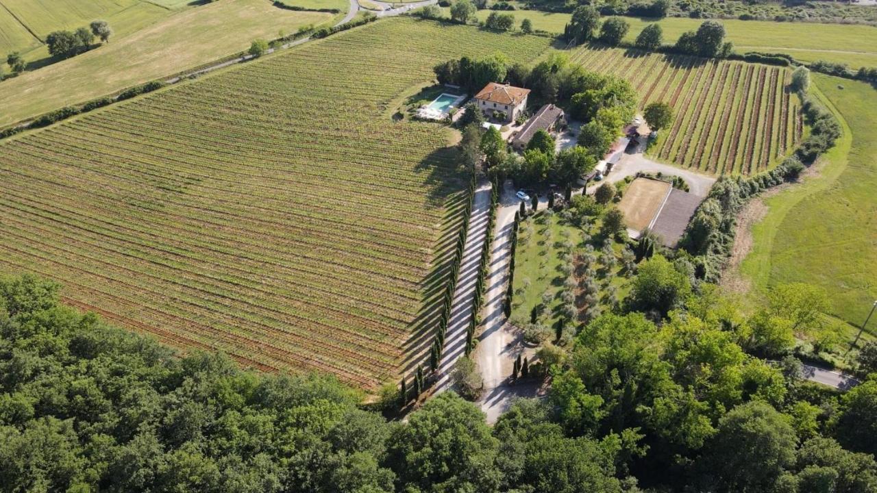 Il Colombaio Winery & Rooms Monteriggioni Eksteriør bilde
