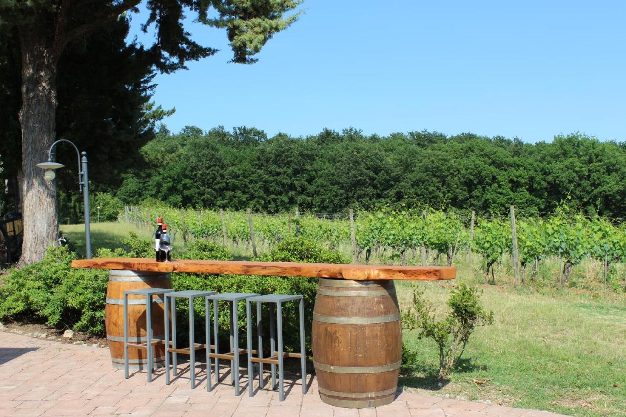Il Colombaio Winery & Rooms Monteriggioni Eksteriør bilde